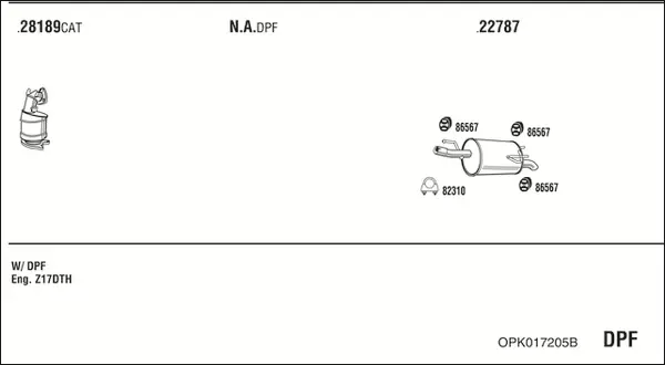 Изпускателна система WALKER              