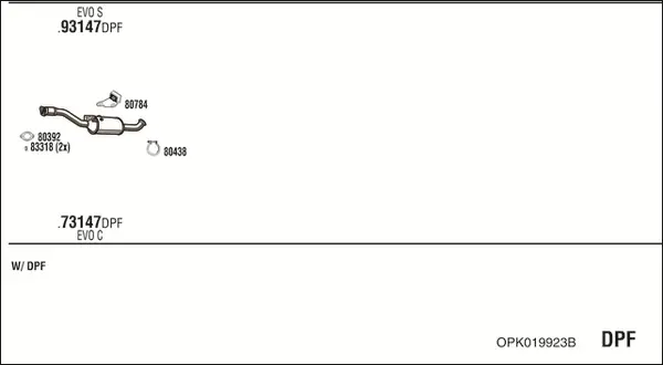 Изпускателна система WALKER              