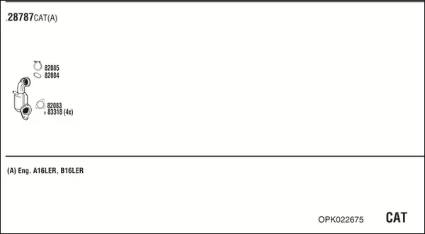 Изпускателна система WALKER              