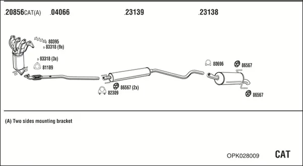 Изпускателна система WALKER              