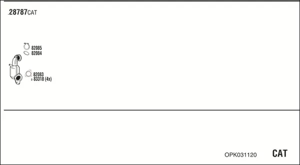 Изпускателна система WALKER              