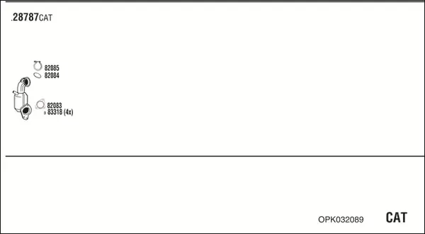 Изпускателна система WALKER              