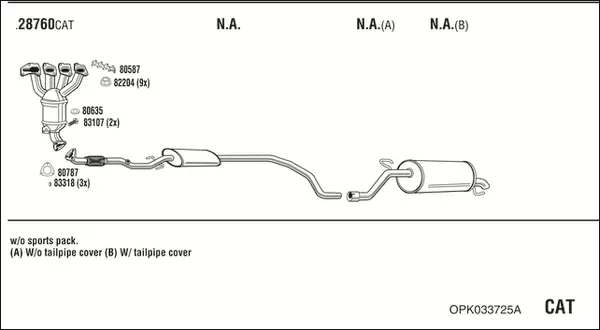 Изпускателна система WALKER              
