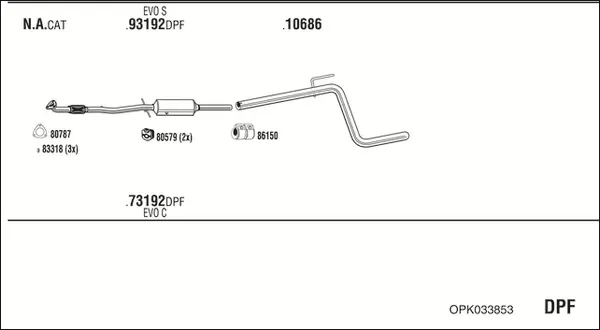 Изпускателна система WALKER              