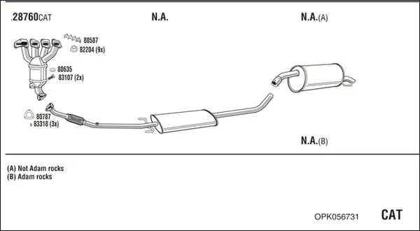 Изпускателна система WALKER              