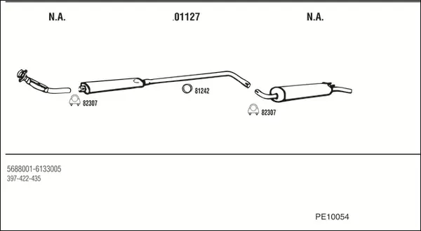 Изпускателна система WALKER              