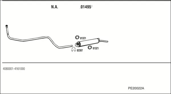 Изпускателна система WALKER              