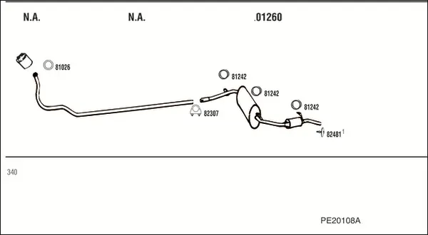 Изпускателна система WALKER              