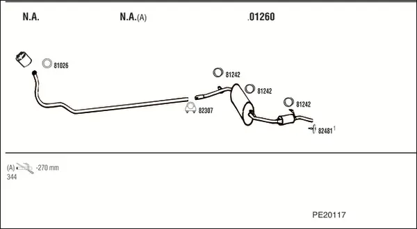 Изпускателна система WALKER              