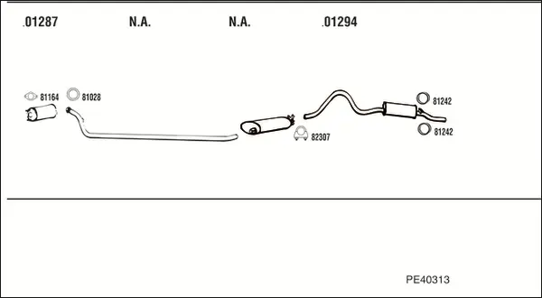 Изпускателна система WALKER              