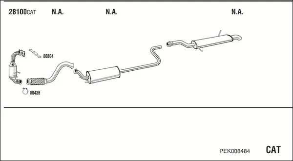 Изпускателна система WALKER              
