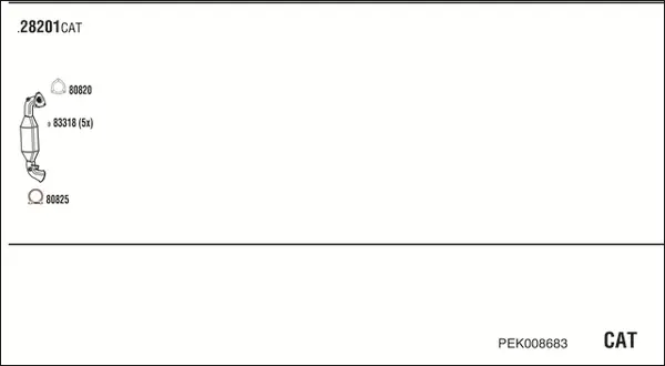 Изпускателна система WALKER              