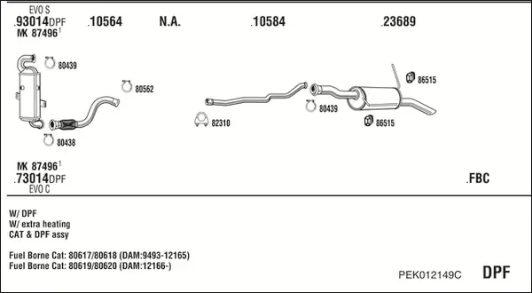 Изпускателна система WALKER              
