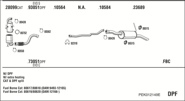 Изпускателна система WALKER              
