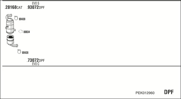 Изпускателна система WALKER              