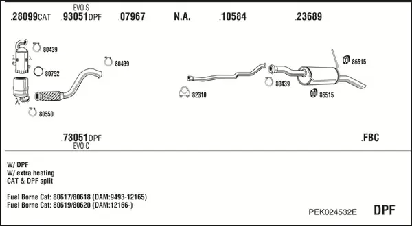 Изпускателна система WALKER              