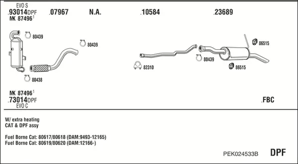 Изпускателна система WALKER              