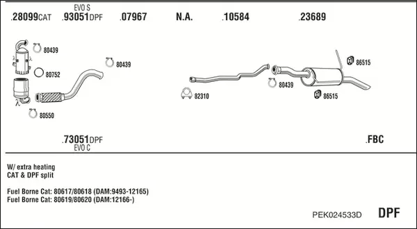 Изпускателна система WALKER              