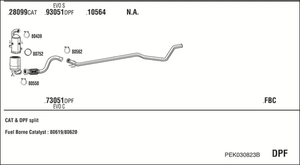 Изпускателна система WALKER              