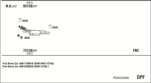 Изпускателна система WALKER              