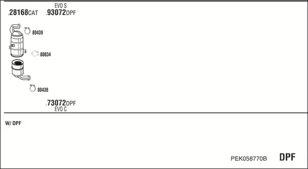 Изпускателна система WALKER              