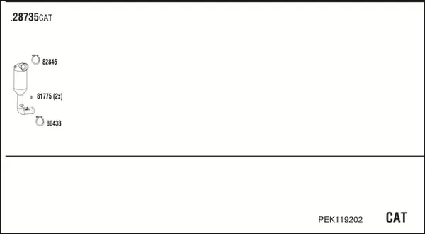 Изпускателна система WALKER              