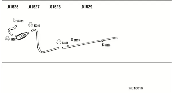 Изпускателна система WALKER              
