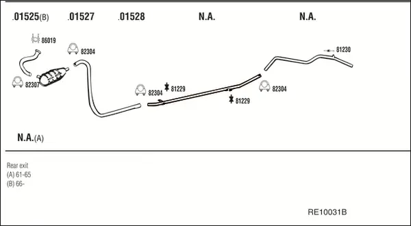 Изпускателна система WALKER              
