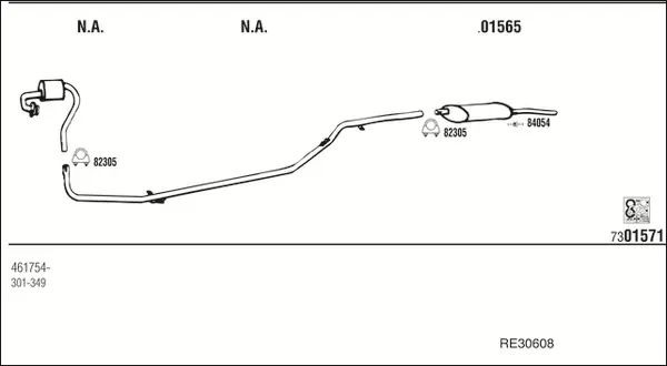Изпускателна система WALKER              