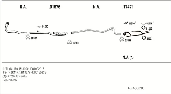 Изпускателна система WALKER              