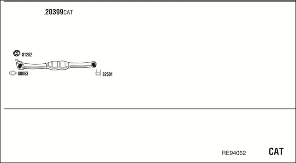 Изпускателна система WALKER              