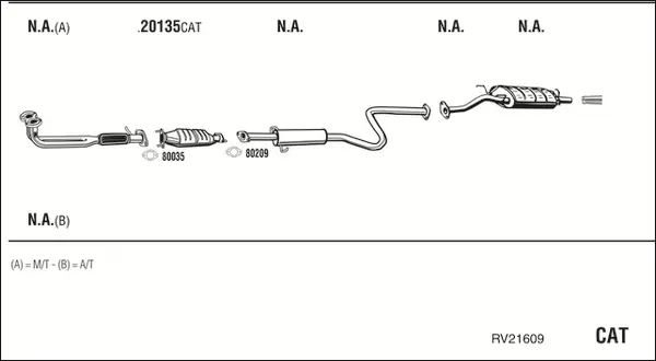 Изпускателна система WALKER              