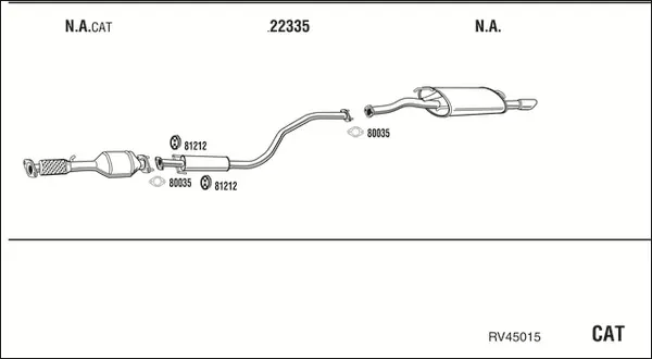 Изпускателна система WALKER              