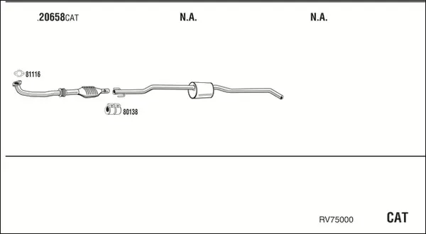 Изпускателна система WALKER              