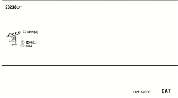 Изпускателна система WALKER              