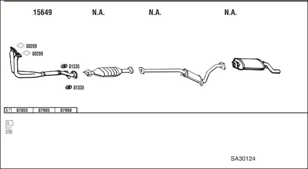 Изпускателна система WALKER              