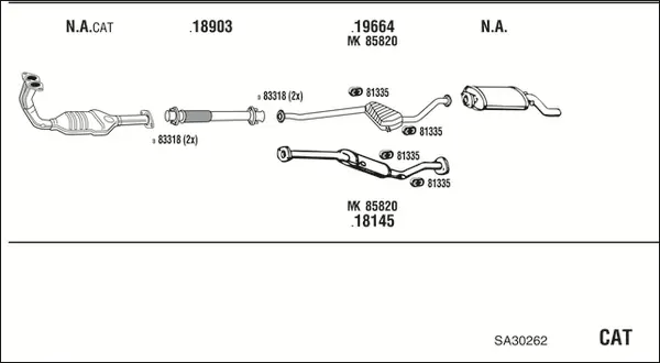 Изпускателна система WALKER              