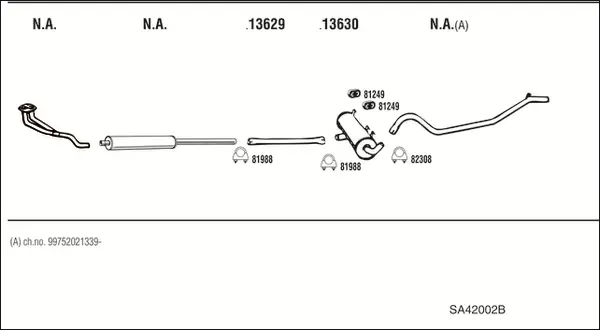 Изпускателна система WALKER              
