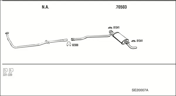 Изпускателна система WALKER              