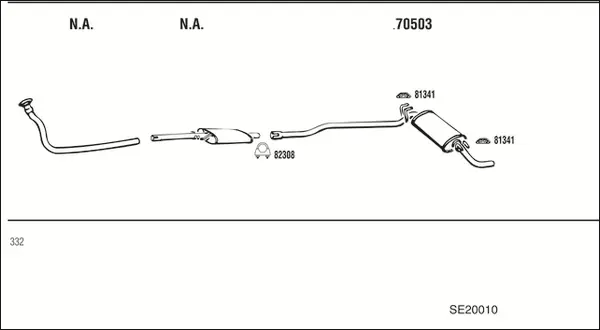 Изпускателна система WALKER              