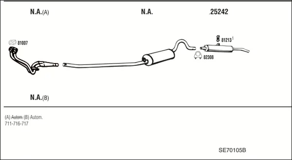 Изпускателна система WALKER              