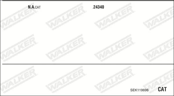 Изпускателна система WALKER              