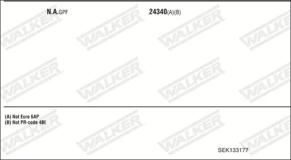 Изпускателна система WALKER              