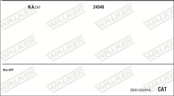 Изпускателна система WALKER              