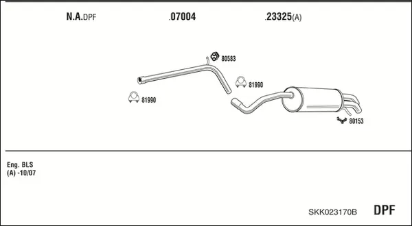 Изпускателна система WALKER              