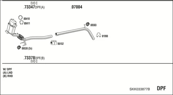 Изпускателна система WALKER              