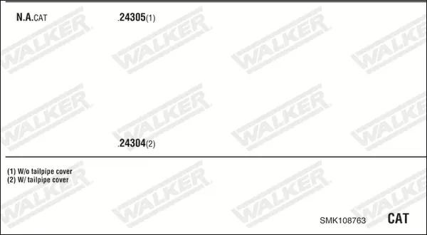 Изпускателна система WALKER              