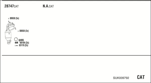 Изпускателна система WALKER              