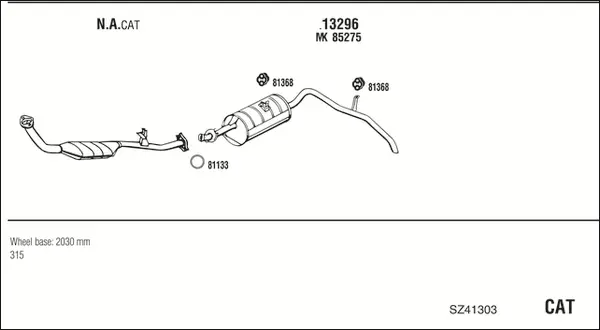 Изпускателна система WALKER              