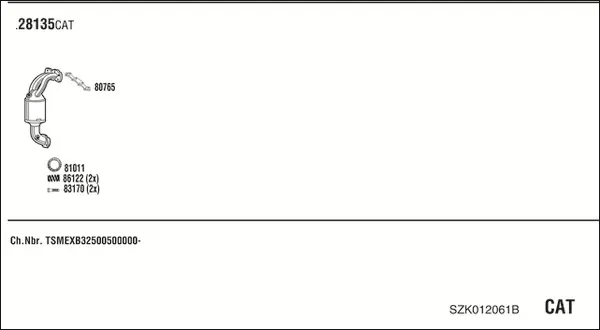 Изпускателна система WALKER              